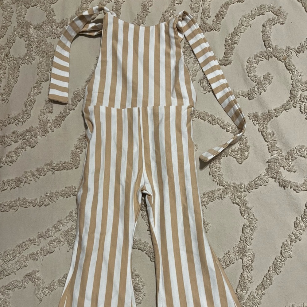 Bell bottom one piece , warn once for pictures